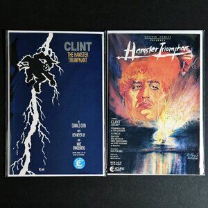 Clint: Hamster Triumphant #1-#2 Mini - 2 Book Lot (1986)